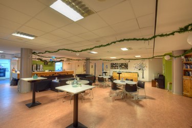 <p>Overzicht van de centrale kelderruimte onder de Plantagekerk. </p>
